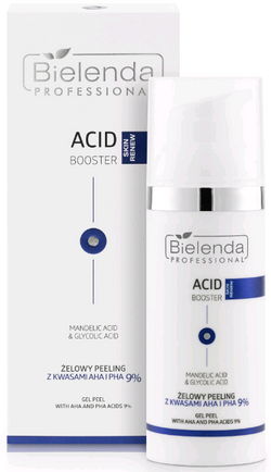 Bielenda Professional Acid Booster Żelowy peeling z kwasami AHA i PHA 9