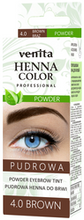 Venita Henna Color Pudrowa henna do brwi 4.0 Brąz 4g