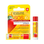 Eveline Exotic Mango S.O.S Odżywczo-regenerujący balsam do ust - Mango