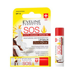 Eveline Coconut Dream S.O.S Nawilżająco-regenerujący balsam do ust - Kokos
