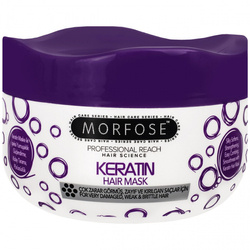 Morfose Keratin Purple Keratynowa maska do włosów zniszczonych i słabych 500ml