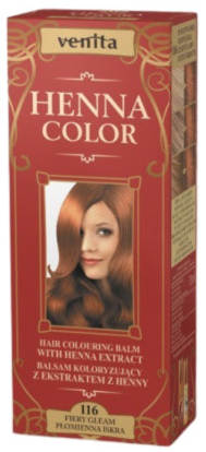 Venita Henna Color Balsam koloryzujący z ekstraktem z henny 116 Płomienna Iskra 75ml Drogeria