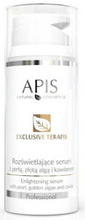 APIS Exclusive Terapis Rozświetlające serum z perłą, złotą algą i kawiorem 100ml