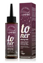 OnlyBio Hair In Balance Toner do włosów nadający wibrujący odcień ciemnego wiśniowego napoju - Cherry Cola 100ml