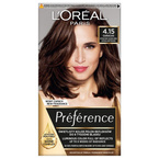 Loreal Preferencje Farba do włosów - 4.15 Głęboki kasztan (2x60ml + 54ml)