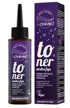 OnlyBio Hair In Balance Toner do włosów nadający intensywny chłodny odcień słodkiej figi - Słodka Figa 100ml