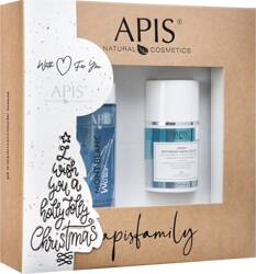 Apis Mont Blanc + Optima Zestaw prezentowy: micelarna pianka do mycia twarzy 150ml + krem aktywnie nawilżający 50ml