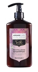 ArganiCare Hair Shampoo SILK Szampon do włosów z jedwabiem 400ml