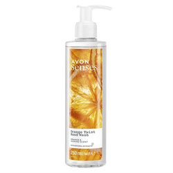 Avon Senses Orange Twist Mydło w płynie Pomarańcza i jaśmin 250ml