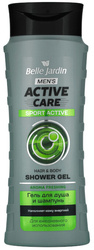 Belle Jardin Men Active Care  Żel pod prysznic 2w1 Sport Active dla mężczyzn 420ml