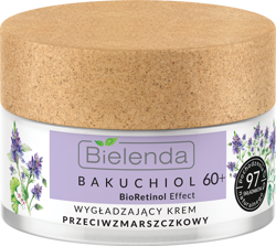 Bielenda BAKUCHIOL BioRetionol Effect Wygładzający krem przeciwzmarszczkowy dzień/noc 60+ 50ml