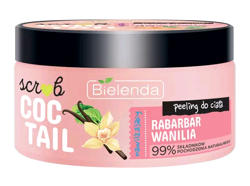 Bielenda Scrub Coctail nawilżający peeling do ciała Rabarbar Wanilia 350g