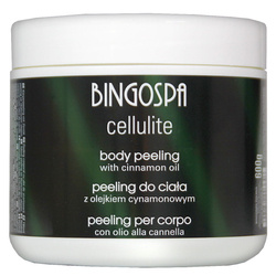 BingoSpa Cellulite Body Peeling do ciała z olejkiem cynamonowym 600g