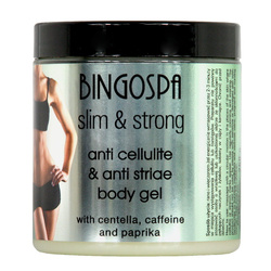 Bingospa Slim Strong Żel wyszuplający do ciała Centella i kofeina 250g