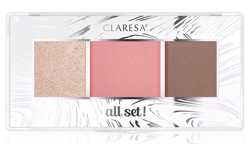 CLARESA All Set 01 Paleta do konturowania 12g