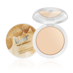 Claresa Blur Super Pow(d)er! Puder prasowany optycznie wygładzający skórę - BEIGE 10g