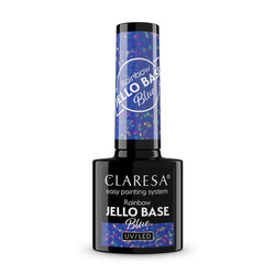 Claresa Rainbow Jello Base Baza hybrydowa - Blue 5g