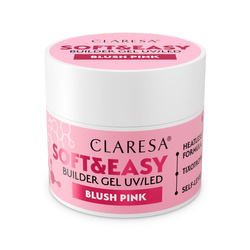 Claresa Soft&Easy Builder Gel UV/LED Żel budujący - Blush Pink 12g