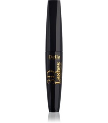 DELIA New Look 3D Lashes Mascara - Tusz do rzęs o efekcie 3D czarny, 12 ml