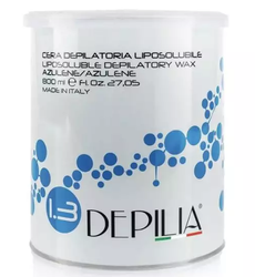 DEPILIA wosk do depilacji w puszce Azulene 800ml