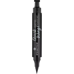 Essence Quick Wing! Dwustronny eyeliner ze stemplem w kształcie wing - 01 Black 3,5ml