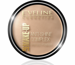 Eveline Art Make-up Matujący puder mineralny z jedwabiem - 35 GOLDEN BEIGE 14g
