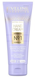 Eveline Cosmetics Extra Rich Hand Cream Intensywnie naprawczy krem do rąk i paznokci 75ml