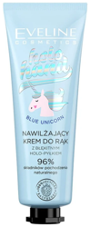 Eveline Cosmetics Holo Hand nawilżający krem do rąk z błękitnym holo-pyłkiem 50ml