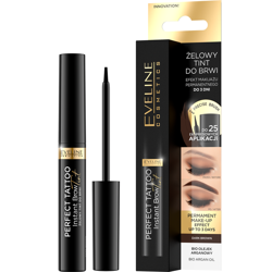 Eveline Cosmetics Perfect Tattoo Instant Brow Tint Żelowy tint do brwi Dark Brown 6ml