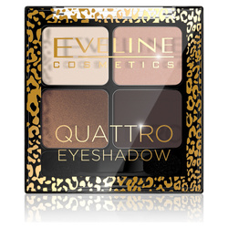 Eveline Quattro Eyeshadow Paleta 4 cieni do powiek - 09 3,2g