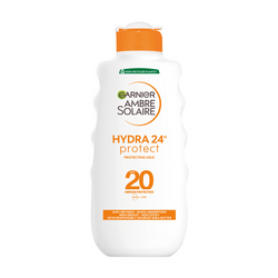 Garnier Ambre Solaire UV SPF20 Protection Lotion 24h Hydration Nawilżający balsam ochronny do ciała 200ml