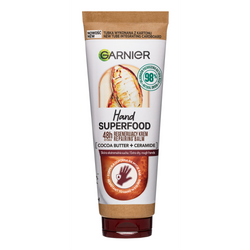 Garnier Hand Superfood 48H Regenerujący krem do rąk dla skóry ekstremalnie suchej - Masło kakaowe 75ml