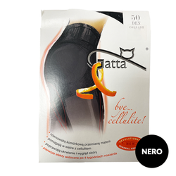 Gatta Bye Cellulite Rajstopy antycellulitowe - 50 DEN 3-M NERO