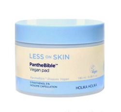 Holika Holika Less On Skin Panthebible Vegan Pad Łagodzące płatki 100szt