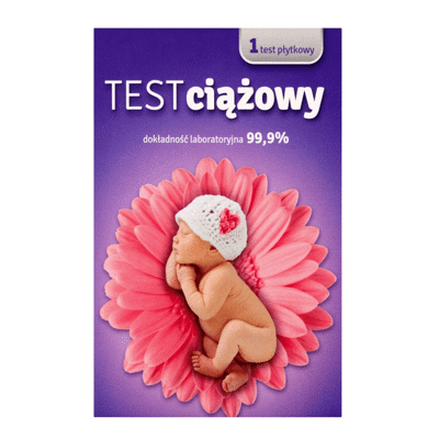 Hydratex Test ciążowy płytkowy - Kwiatek