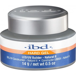 IBD HARD GEL BUILDER GEL Żel budujący LED/UV - NATURAL II 14g