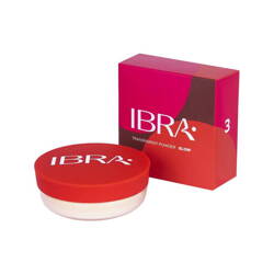 Ibra Transparent Powder Puder transparentny rozświetlający nr 3 12g