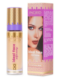 Ingrid Ideal Face matujący podkład do twarzy 12 Natural Beige