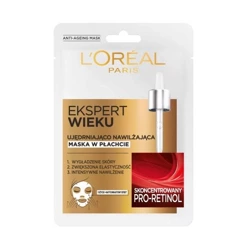 LOREAL EKSPERT WIEKU 50+ Ujędrniająca maska w płachcie 30g