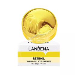 Lanbena Hydra-Gel Eye Patches Retinol Hydrożelowe płatki pod oczy odmładzające - 60 sztuk