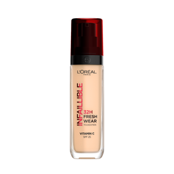 Loreal Infallible 32H Fresh Wear Foundation Długotrwały podkład do twarzy 100 Warm Undertone30ml