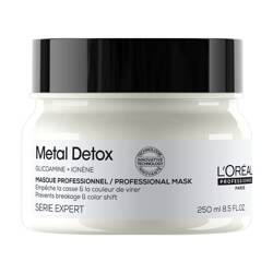 Loreal Professional Metal Detox Glicoamine + Ionene Maska ochronna do włosów 250ml