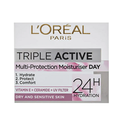 Loreal Triple Active Wielozadaniowy krem nawilżający na dzień 50ml