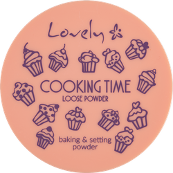 Lovely Cooking Time Loose Powder Sypki puder transparentny do bakingu twarzy 6g