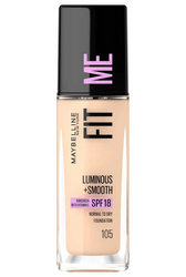 Maybelline Fit Me Luminous + Smooth Podkład rozświetlający SPF18 - 105 Natural Ivory 30ml