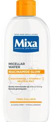 Mixa Micellar Water Niacynamide Water Płyn micelarny dla zmęczonej i matowej skóry twarzy 400ml