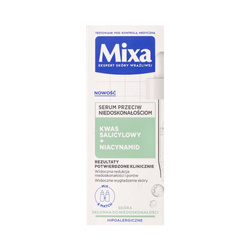 Mixa Serum przeciw niedoskonałościom - Kwas salicylowy+Niacynamid 30ml