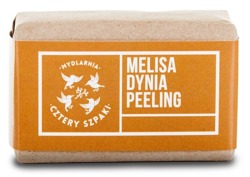 Mydlarnia Cztery Szpaki Mydło naturalne z peelingiem z pestek dyni - melisa dynia peeling 110g