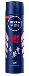 Nivea Men Dry Impact Antyperspirant spray 150ml