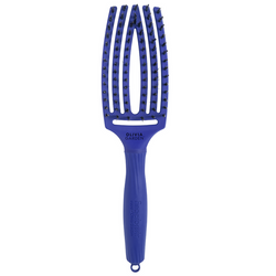 Olivia Garden Finger Brush Iconic Szczotka do włosów Medium - BLUE JEANS